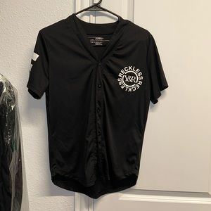 Young and Reckless baseball jersey xs